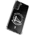 NBA Golden State Warriors Black Animal Print Galaxy S21 FE Clear Case